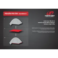 Подложка Hannah GroundSheet 3 Graphite Подложка Hannah GroundSheet 3 Graphite