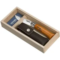 Cuțit + husă Opinel №8 Carbon Cuțit + husă Opinel №8 Carbon