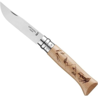 Cuţit Opinel Stainless Steel Engraving Hiking №8