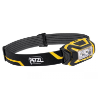 Lanternă frontală Petzl Aria 2R black/yellow