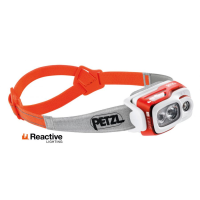 Lanternă frontală Petzl Swift RL Orange