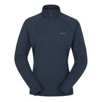 Термофутболка Rab Pulse LS Zip Wmn tempest blue Термофутболка Rab Pulse LS Zip Wmn tempest blue