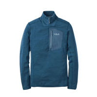 Флисовая куртка Rab Ascendor Light Pull-On Mns tempest blue Флисовая куртка Rab Ascendor Light Pull-On Mns tempest blue