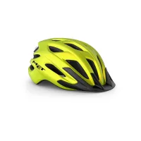 Cască ciclism Met Crossover lime yellow metallic