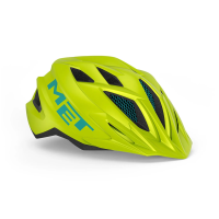 Cască ciclism Met Crackerjack fluo lime