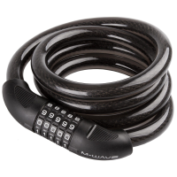Велосипедный замок M-WAVE DS 20.18mm Spiral Cable Lock Велосипедный замок M-WAVE DS 20.18mm Spiral Cable Lock