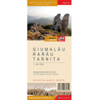 Туристическая карта «Muntii Rarau Giumalau Tarnita»