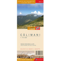 Туристическая карта «Muntii Calimani»