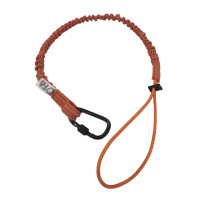 Buclă cu bandă de cauciuc First Ascent cu carabină pentru fixarea uneltelor Buclă cu bandă de cauciuc First Ascent cu carabină pentru fixarea uneltelor