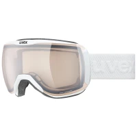 Горнолыжная маска Uvex Downhill 2100 V white m.dl/silve-cl Горнолыжная маска Uvex Downhill 2100 V white m.dl/silve-cl