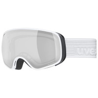 Горнолыжная маска Uvex Scribble FM sph white dl/silver-cle Горнолыжная маска Uvex Scribble FM sph white dl/silver-cle