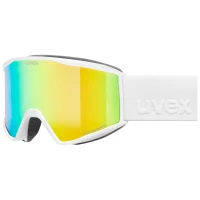 Горнолыжная маска Uvex Blast FM white matt dl/green-clear Горнолыжная маска Uvex Blast FM white matt dl/green-clear