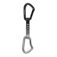 Buclă cu carabiniere Black Diamond HotForge Quickdraw 12 cm