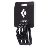 Buclă cu carabiniere Black Diamond HotForge Screwgate