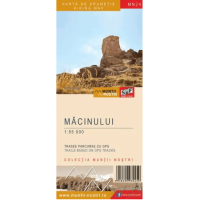 Туристическая карта «Muntii Macinului»