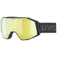 Горнолыжная маска Uvex Gravity FM black m dl/yellow-orange Горнолыжная маска Uvex Gravity FM black m dl/yellow-orange