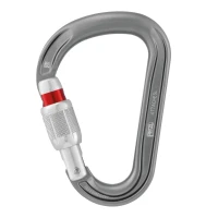 Carabinieră Petzl Attache Screw Lock gray Carabinieră Petzl Attache Screw Lock gray