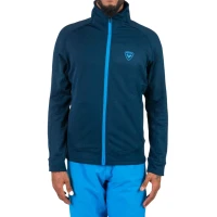 Jachetă Rossignol Blackside Fleece FZ Mns dark navy (Mărime: L)