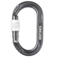Карабин Edelrid Kiwi Screw anthracite Карабин Edelrid Kiwi Screw anthracite