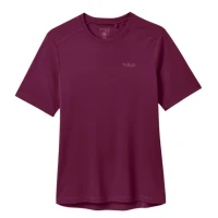 Tricou termic Rab Force Tee Wmn mulberry (Mărime: M) Tricou termic Rab Force Tee Wmn mulberry (Mărime: M)
