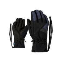 Mănuși schi Ziener Lox JR black grey (Mărime mănuși: 3.5)