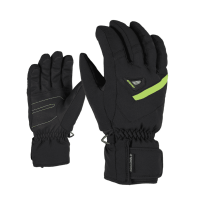 Mănuși schi Ziener Gary lime green/black (Mărime mănuși: 10)
