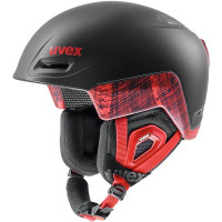 Горнолыжный шлем Uvex Jimm Octo+ black-red (Горнолыжные шлемы: 55-59)