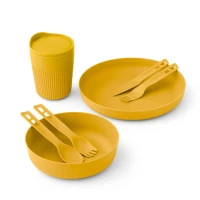 Set de vesela Sea to Summit Passage Dinnerware 7 pcs (Culoare: yellow) Set de vesela Sea to Summit Passage Dinnerware 7 pcs (Culoare: yellow)