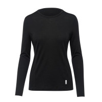 Tricou termic Thermowave Merino Aero LS Wmn black (Mărime: L) Tricou termic Thermowave Merino Aero LS Wmn black (Mărime: L)