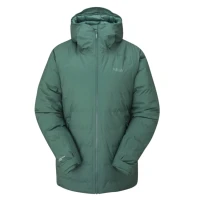 Geacă Rab Valiance Waterproof Down Wmn (Mărime: S; Culoare: green slate) Geacă Rab Valiance Waterproof Down Wmn (Mărime: S; Culoare: green slate)
