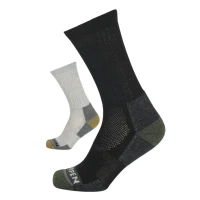 Șosete Lorpen MH2PC Wool black lt gran (Mărime șosete: 43-46)