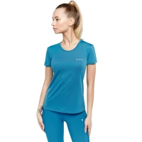 Футболка Aimo Seamless Sport T-shirt Wmn blue (Размер: S)
