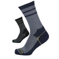 Șosete Lorpen MH2PC Wool wha grey blue (Mărime șosete: 39-42)