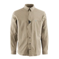 Рубашка Klättermusen Garm LS Shirt Mns khaki (Размер: S)