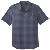 Рубашка Outdoor Research Astroman S/S Sun Mns naval blue plaid (Размер: S)