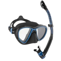Комплект Cressi-Sub Quantum + Itaca Ultra Dry Combo (Цвет: black/blue)