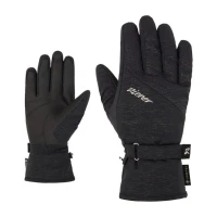 Mănuși schi Ziener Klaire GTX + Gore Plus Warm black ink spark (Mărime mănuși: 6.5)