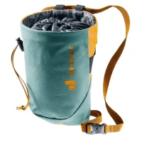 Сумка для магнезии Deuter Gravity Chalk Bag II L (Цвет: teal-cinnamon) Сумка для магнезии Deuter Gravity Chalk Bag II L (Цвет: teal-cinnamon)