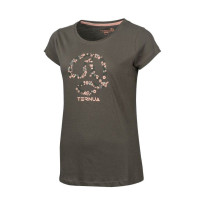 Tricou Ternua Lutni Wmn deep forest/grapefruit (Mărime: S) Tricou Ternua Lutni Wmn deep forest/grapefruit (Mărime: S)