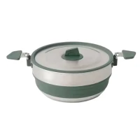 Castron Sea To Summit Detour Stainless Steel Collapsible Pot 3L Castron Sea To Summit Detour Stainless Steel Collapsible Pot 3L