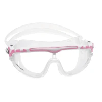 Очки для плавания Cressi-Sub Skylight Sil (Цвет: clear/white pink)