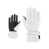 Перчатки Ziener Klaire GTX + Gore Plus Warm white fog (Размер перчаток: 6)
