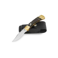 Складной нож BUCK 110, модель 0110BRSA-B, клинок 420HC, рукоять Wood, длина клинка 9.5 см