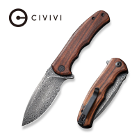 Складной нож, CIVIVI, Mini Praxis C18026C-DS1, дамасская сталь 2.98 дюйма, рукоять гвибуртия, лайнер-лок Складной нож, CIVIVI, Mini Praxis C18026C-DS1, дамасская сталь 2.98 дюйма, рукоять гвибуртия, лайнер-лок