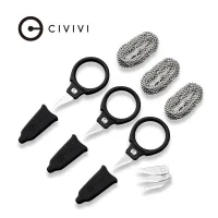 Нож с фиксированным клинком, CIVIVI, Quick Snip C22022A-2, 6Cr13, рукоять ABS, мини, 3 штуки Нож с фиксированным клинком, CIVIVI, Quick Snip C22022A-2, 6Cr13, рукоять ABS, мини, 3 штуки