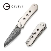 Складной нож, CIVIVI, Vision FG C22036-DS1, дамасская сталь 3.54 дюйма, рукоять G10, замок Superlock Складной нож, CIVIVI, Vision FG C22036-DS1, дамасская сталь 3.54 дюйма, рукоять G10, замок Superlock