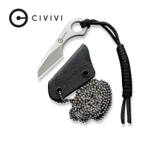 Нож с фиксированным клинком, CIVIVI, Gramis C23004-2, сталь 14C28N, форма Sheepsfoot, вес 4.7г Нож с фиксированным клинком, CIVIVI, Gramis C23004-2, сталь 14C28N, форма Sheepsfoot, вес 4.7г