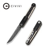 Складной нож, CIVIVI, KwaiQ C23015-DS1, дамасская сталь 2.97 дюйма, рукоять G10, лайнер-лок Складной нож, CIVIVI, KwaiQ C23015-DS1, дамасская сталь 2.97 дюйма, рукоять G10, лайнер-лок
