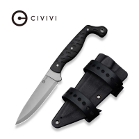 Нож с фиксированным клинком, CIVIVI, MDRN Hunter C23078-1, Nitro-V, рукоять G10 черная, ножны Kydex, 4.12 дюйма Нож с фиксированным клинком, CIVIVI, MDRN Hunter C23078-1, Nitro-V, рукоять G10 черная, ножны Kydex, 4.12 дюйма