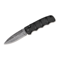 Нож Böker Plus KALS-74 Spearpoint Damascus BO-01KALS75DAM — автомат, дамасская сталь Нож Böker Plus KALS-74 Spearpoint Damascus BO-01KALS75DAM — автомат, дамасская сталь